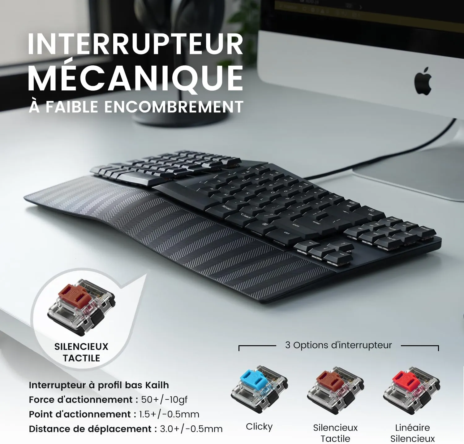 🖥️ Compact Ergonomic Keyboard 🖥️