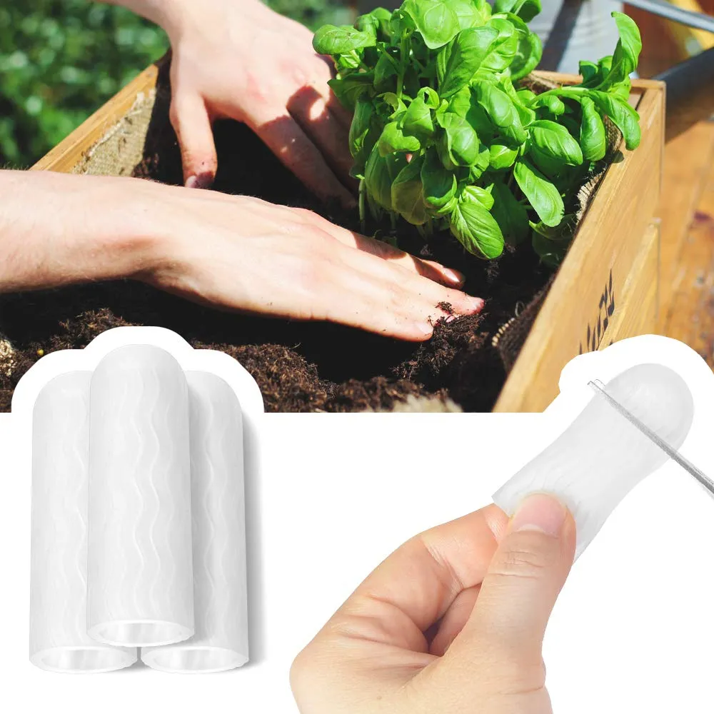 10 Pack Silicone Finger Protectors,for Man,Gel Finger Cots & Protector,Relief from Pain of Finger Tips Cracked, Arthritis
