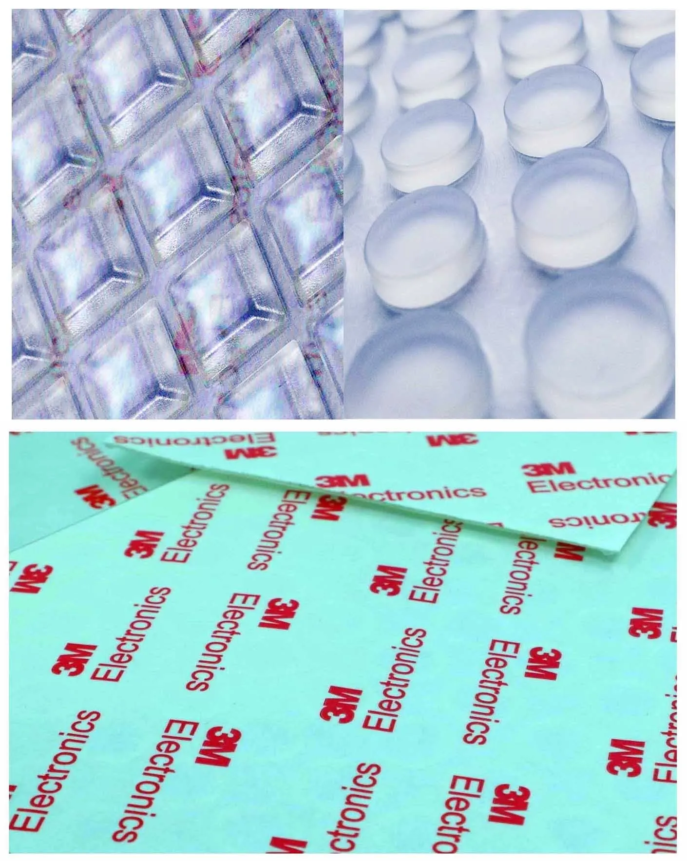 1/2" Clear Rubber Feet Bumper Pads Self-Adhesive Buffer Pads Cabinet Door Bumpers Noise Dampening Pads Drawer Stops 104 Pcs
