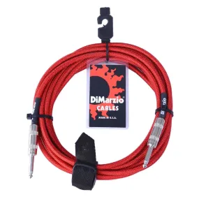 18 Ft Guitar Cable Red