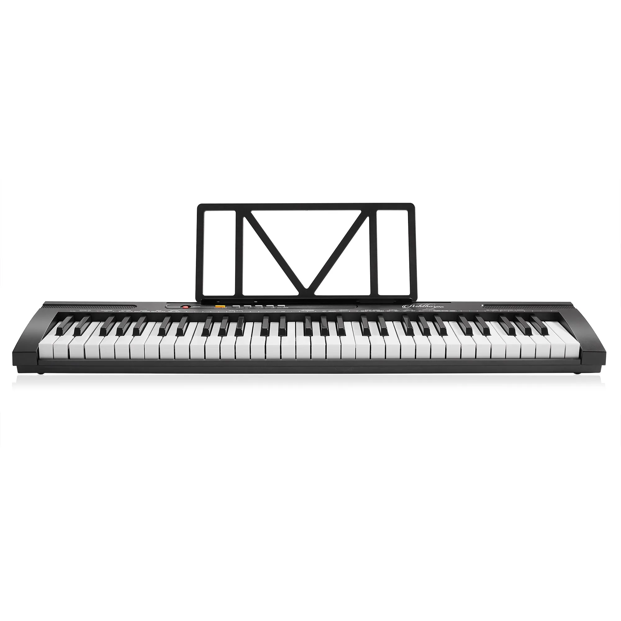 61-Key Digital Keyboard Piano with Full-Size Keys - Includes Stand and Bench
