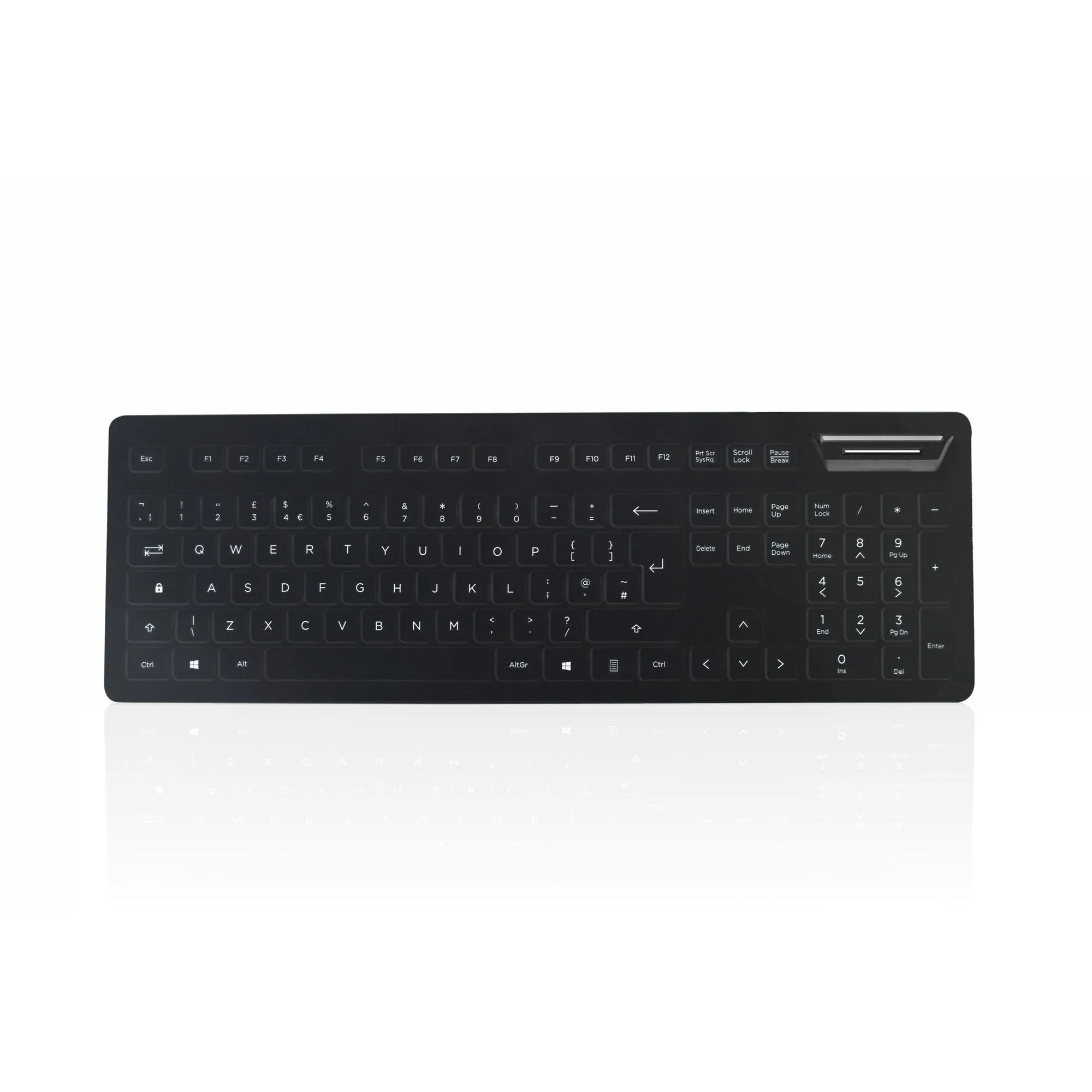Accumed 104V2 IP68 Smart Card Reader Medical/Industrial Waterproof Keyboard