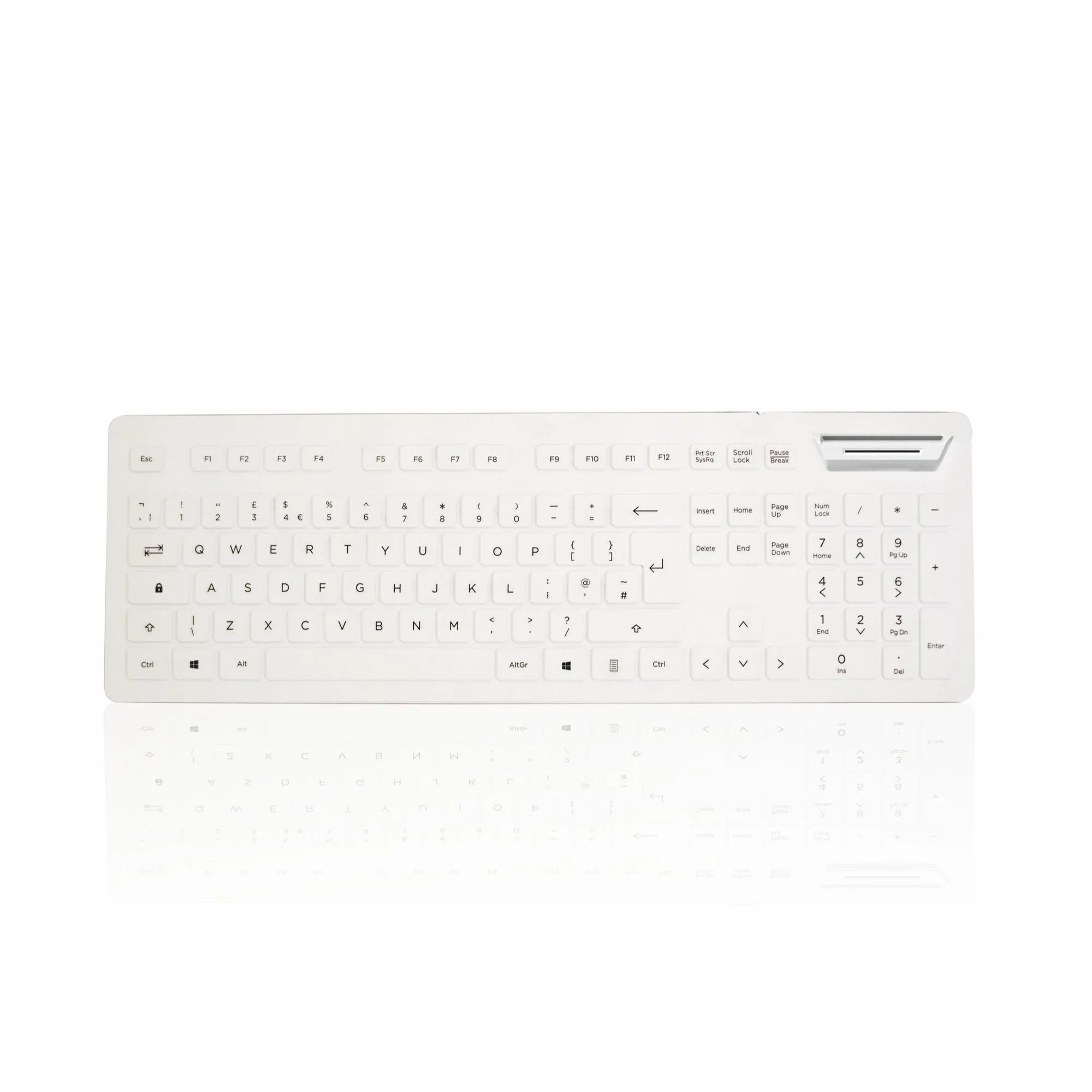 Accumed 104V2 IP68 Smart Card Reader Medical/Industrial Waterproof Keyboard