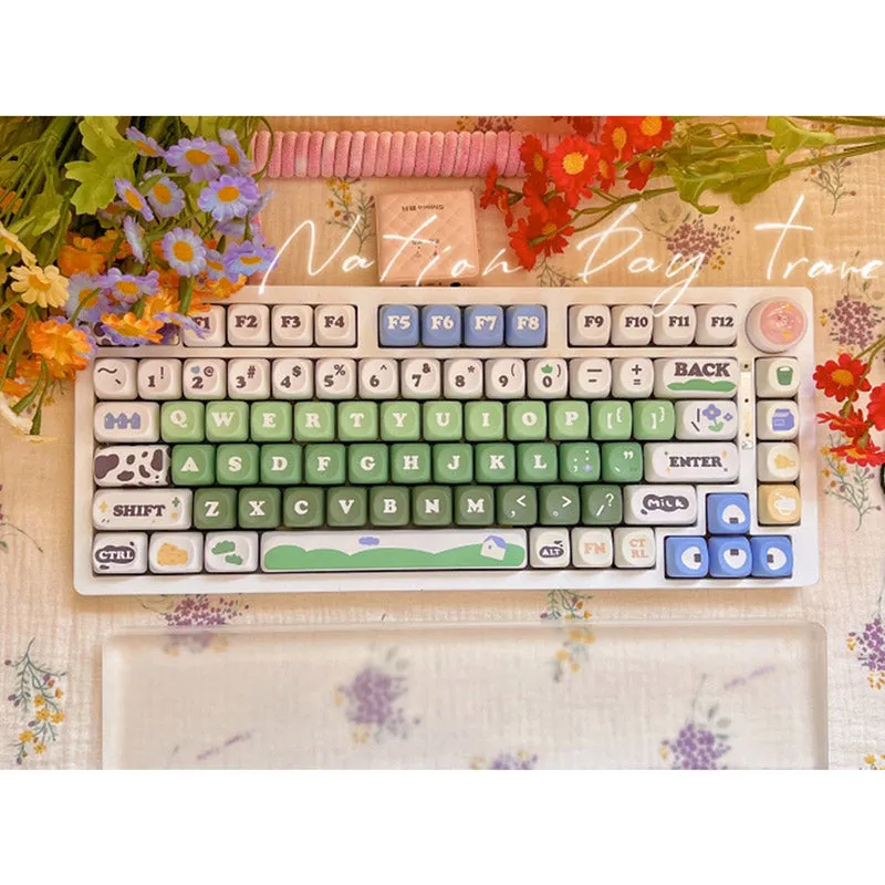 ACGAM Cow Farm SOA Profile Keycap Set 146 Keys