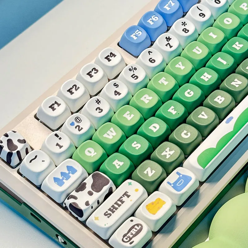 ACGAM Cow Farm SOA Profile Keycap Set 146 Keys