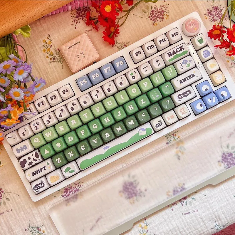 ACGAM Cow Farm SOA Profile Keycap Set 146 Keys