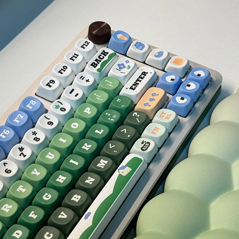 ACGAM Cow Farm SOA Profile Keycap Set 146 Keys