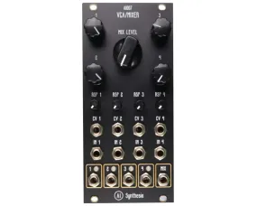 AI Synthesis AI007 Quad VCA Mixer - Black