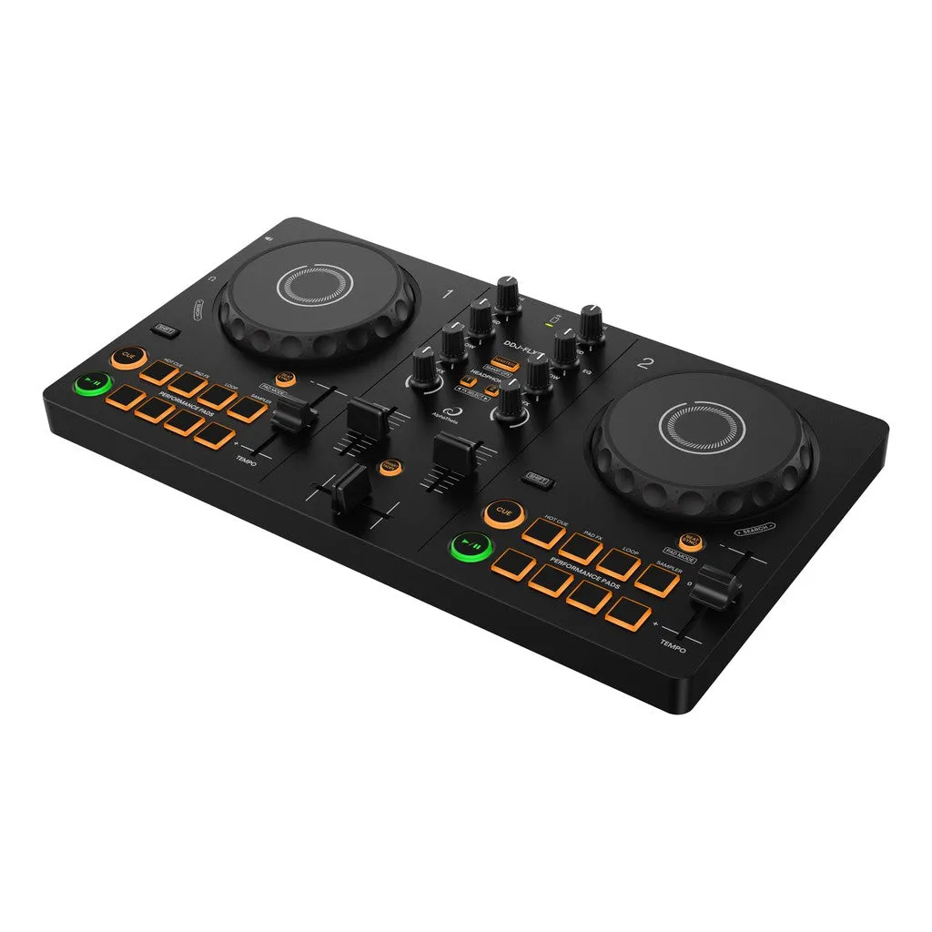 AlphaTheta DDJ-FLX2 2-deck DJ Controller for Rekordbox and Serato - Black