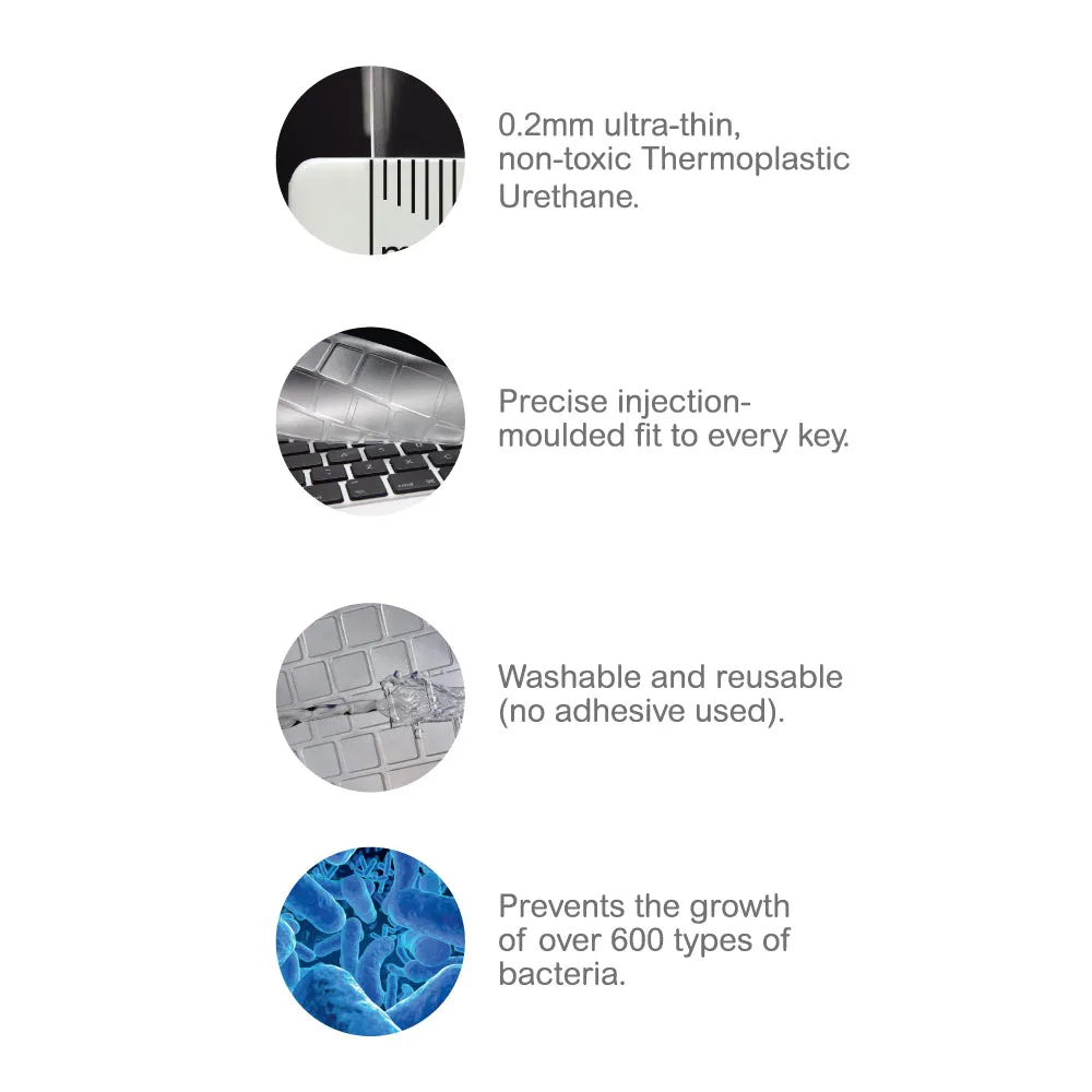 Apple MacBook Pro 13" & 15" (2016 - 2019) Keyboard Protector (Anti-Bacterial) | Typeguard