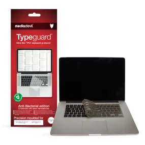 Apple MacBook Pro with Retina Display 13"/15" (2012-2015) and MacBook Air 13" (2012-2017) Keyboard Protector (Anti-Bacterial) | Typeguard