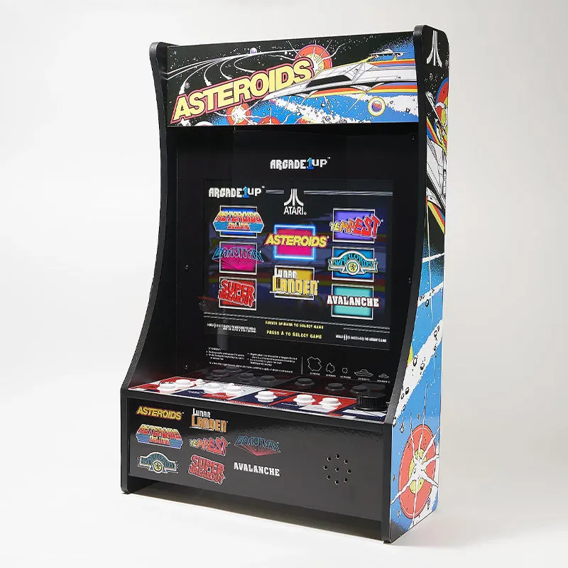 Arcade1Up 8 Game PartyCade Portable Home Arcade Machine - Asteroids