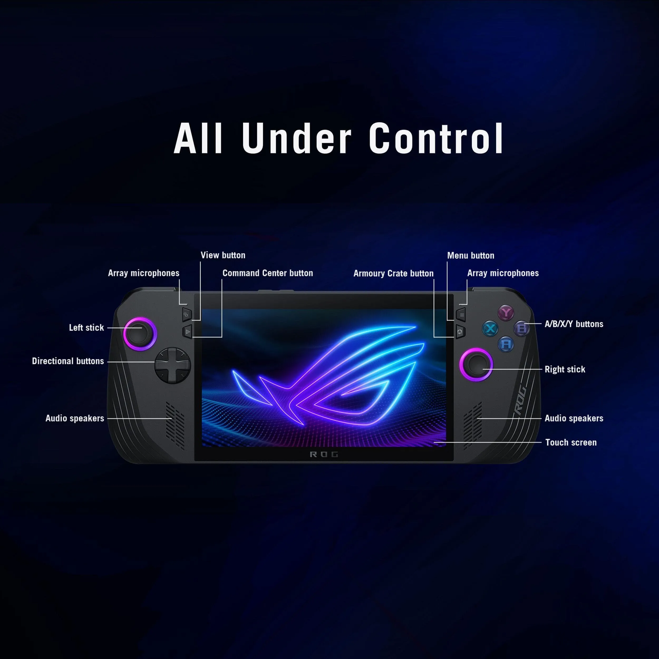 Asus Republic of Gamers ROG Ally X 2024 RC72LA-NH007W