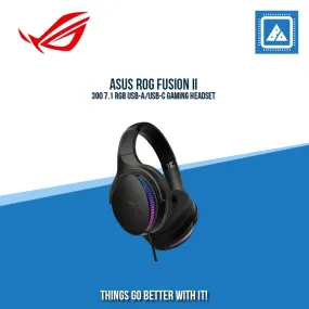ASUS ROG FUSION II 300 7.1 RGB USB-A/USB-C GAMING HEADSET
