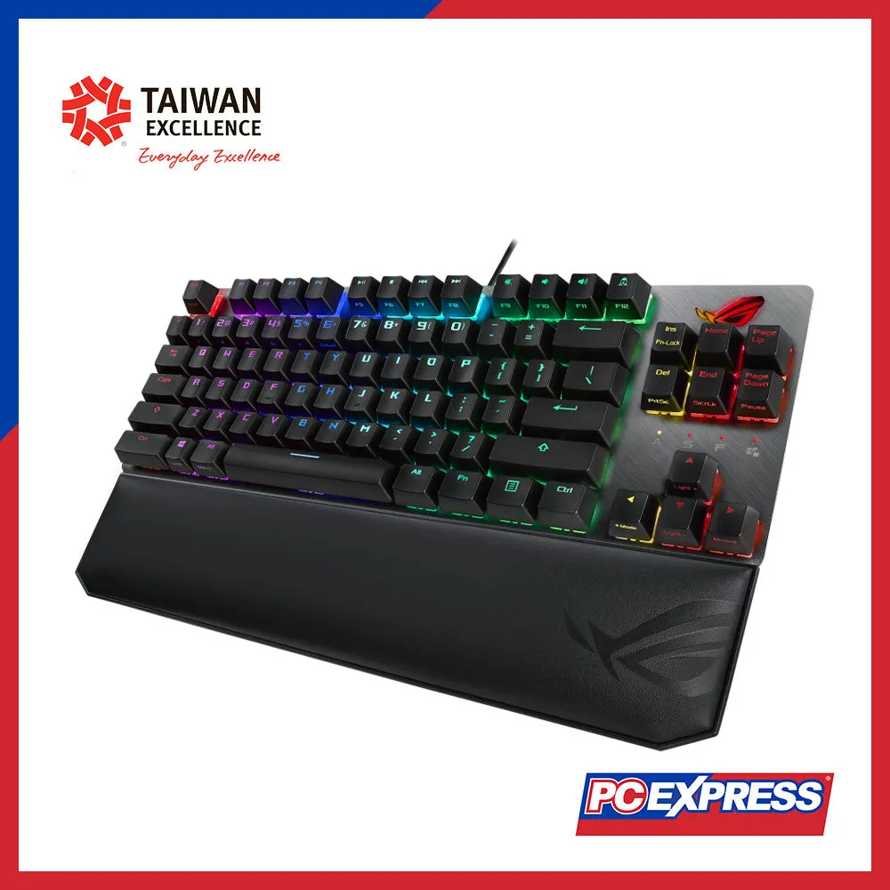 ASUS ROG STRIX SCOPE TKL Deluxe MX/NX RGB Wired Mechanical Keyboard (Red)