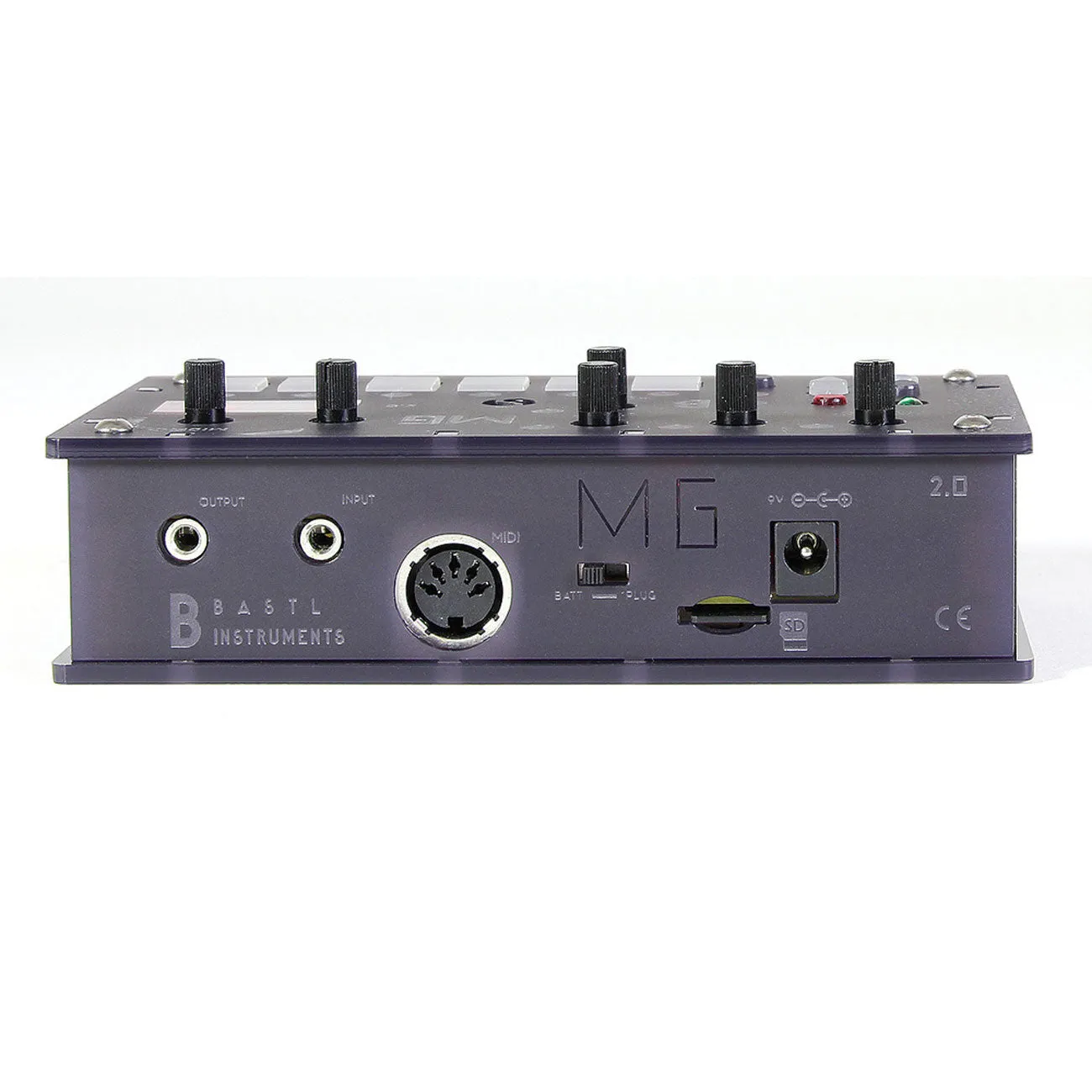B Stock Bastl Instruments Microgranny 2 Noir Monophonic Granular Sampler