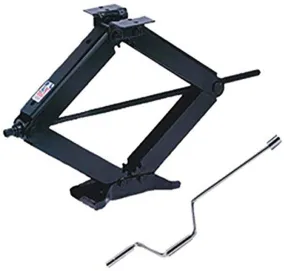 BAL R.V. Products Group 24002D  Deluxe Leveling Scissor Jack - 24-Inch (With Set of (2) 20037 crank handle with swivel head)