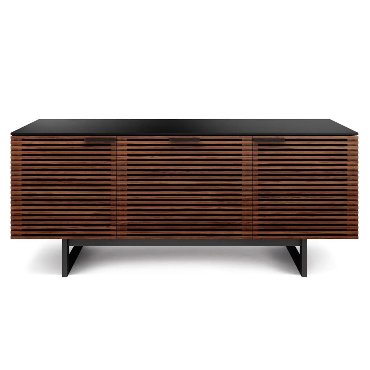 BDI Corridor 8177 Triple Wide Media Console (Chocolate Stained Walnut)