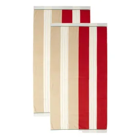 Beach Towel - Ribbon (set of 2)