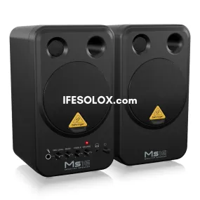 Behringer MS16 4" Dual (2-Way) Powered Near Field Studio Monitors - Brand New