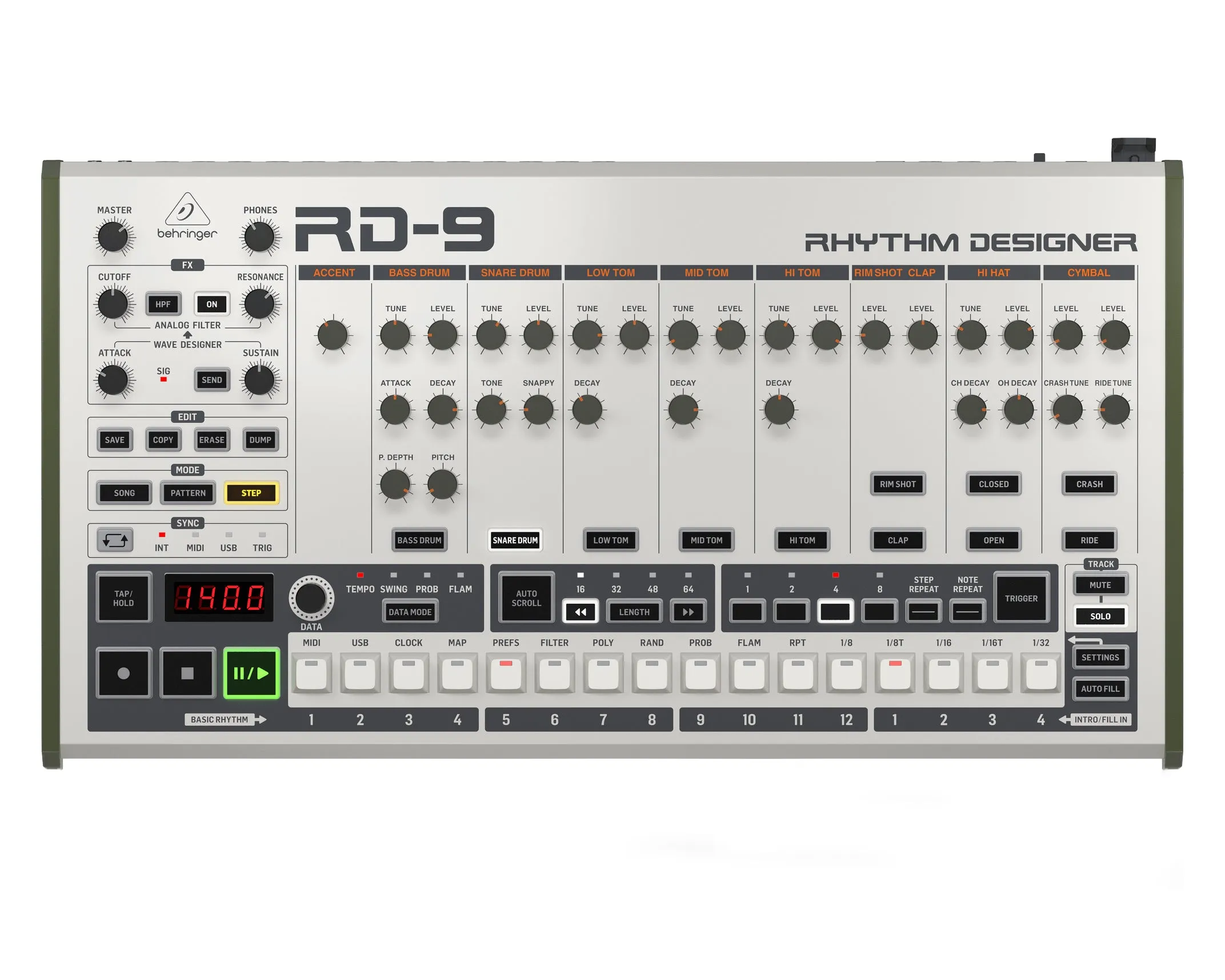 Behringer RD-9 Analog Drum Machine