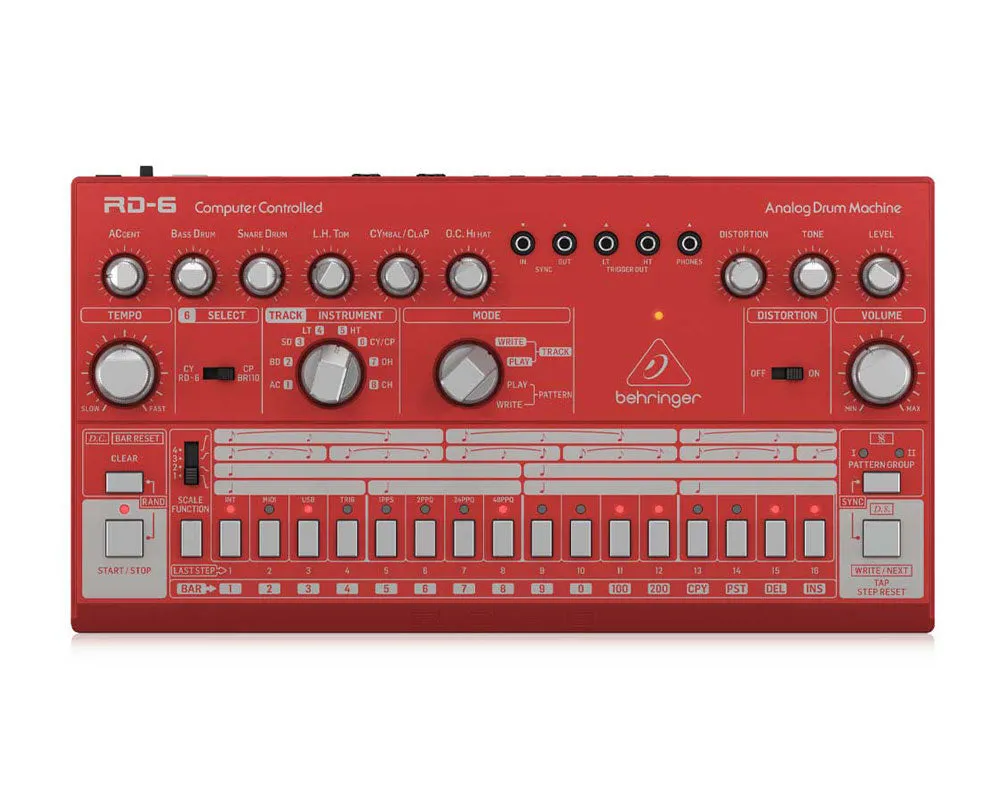 Behringer RD6 RD Analog Drum Machine