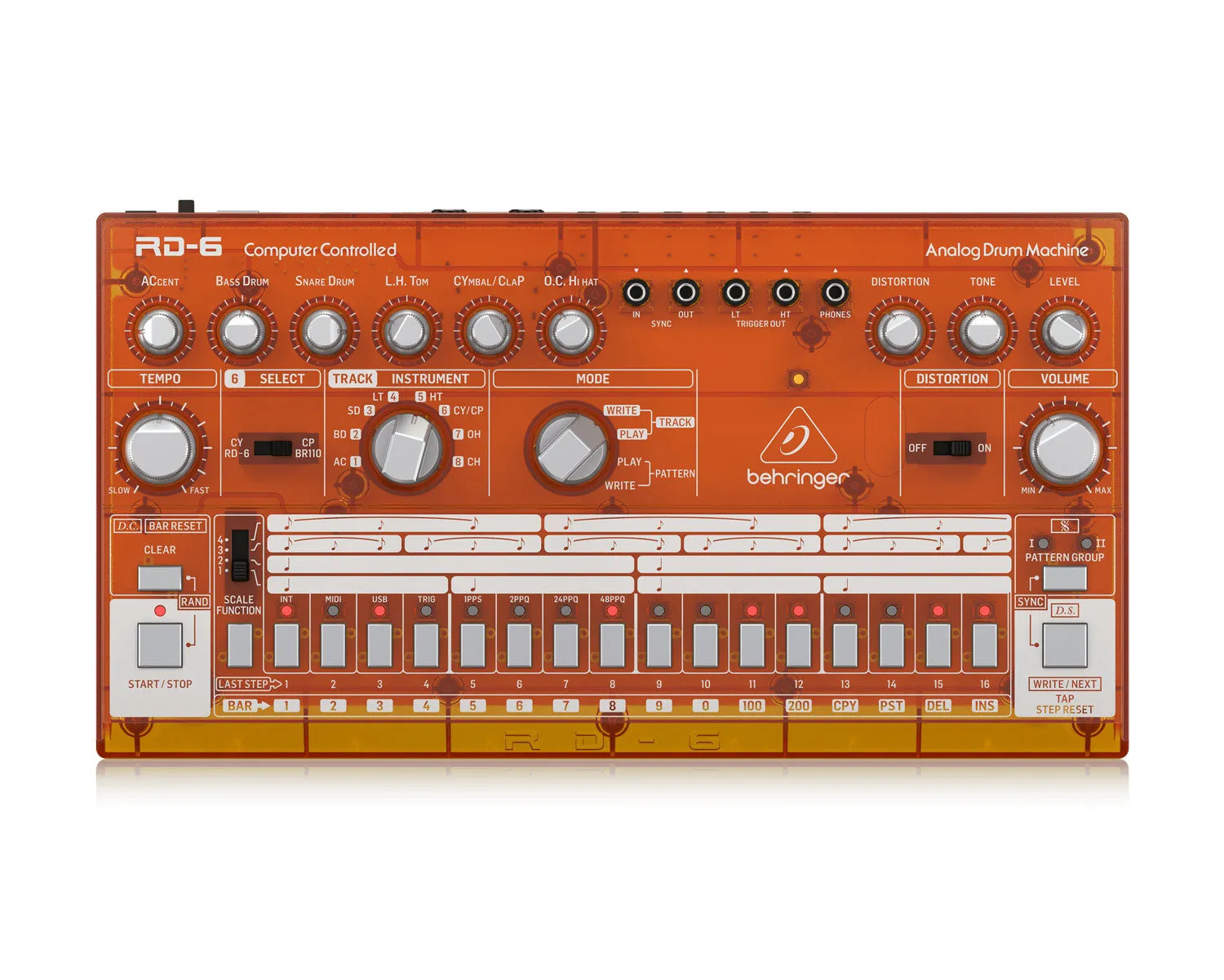 Behringer RD6 TG Analog Drum Machine