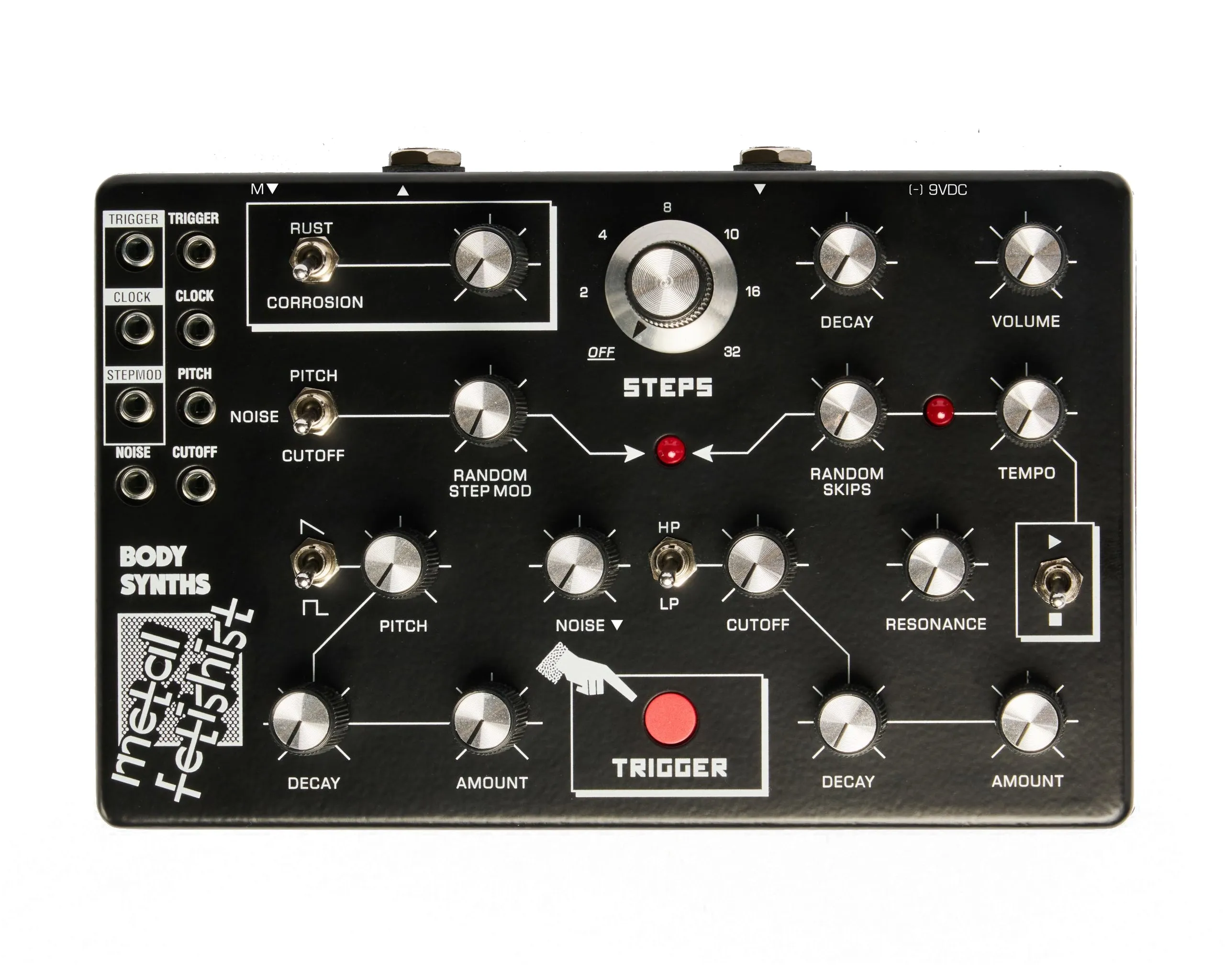 Body Synths Metal Fetishist Lockable Random Percussion Synth