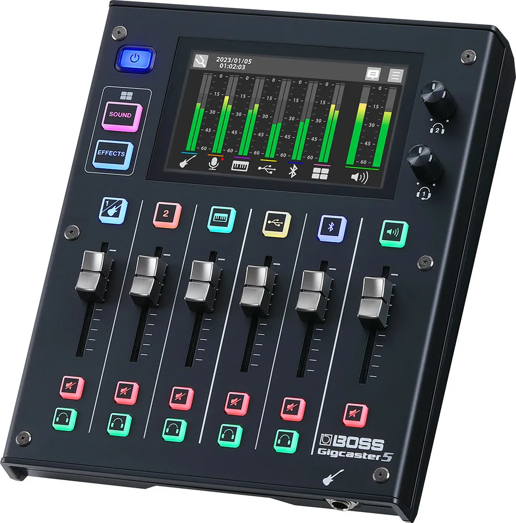 Boss GCS-5 5 Channel Recording / Streaming Mixer
