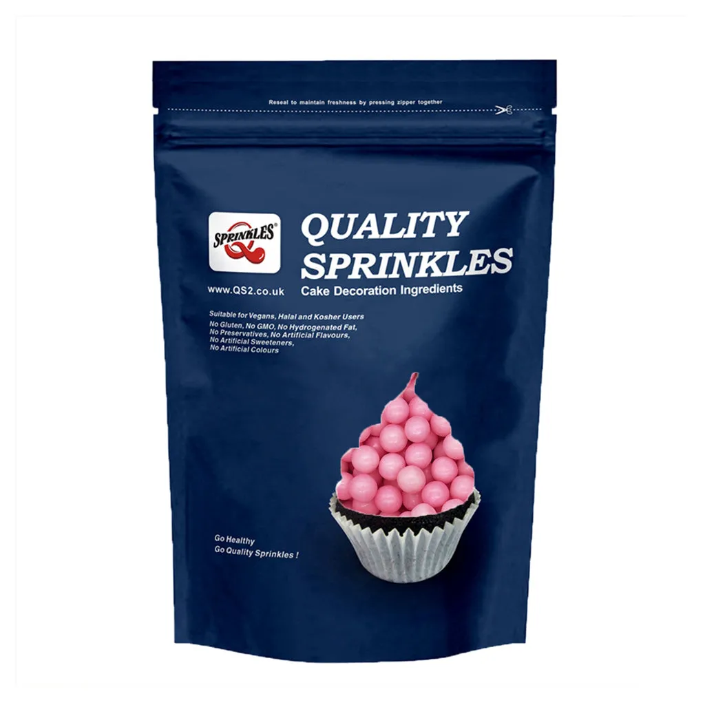 Bulk Pack 6mm Matt Pearls - No Soy Natural Ingredients Vegan Sprinkles