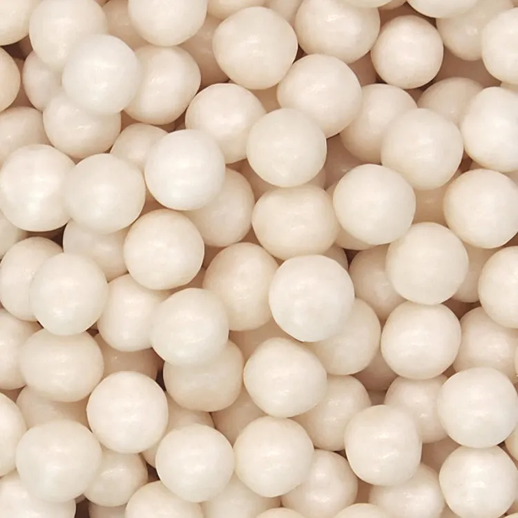 Bulk Pack 8mm Matt Pearls - Gluten Free Clean Lable Sprinkles For Cake