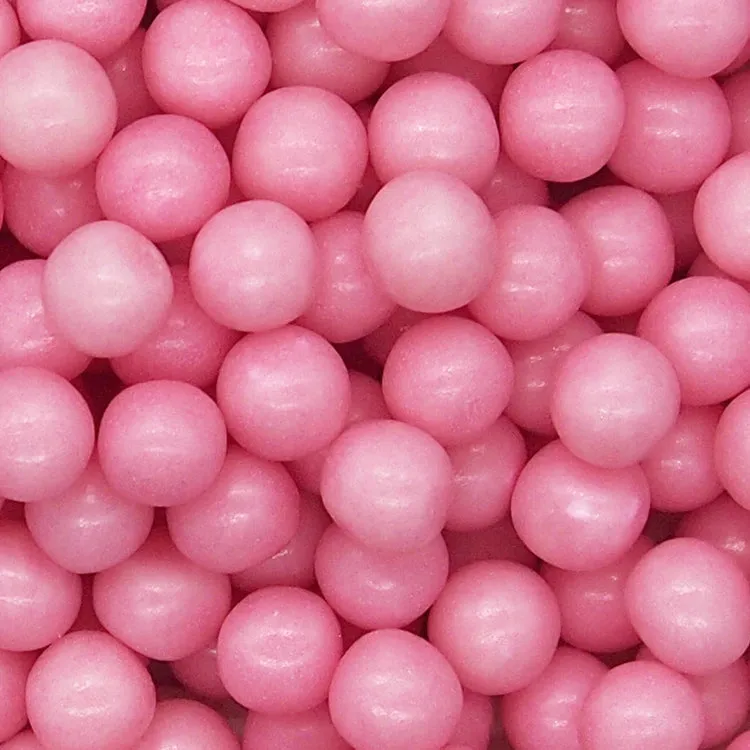 Bulk Pack 8mm Matt Pearls - Gluten Free Clean Lable Sprinkles For Cake