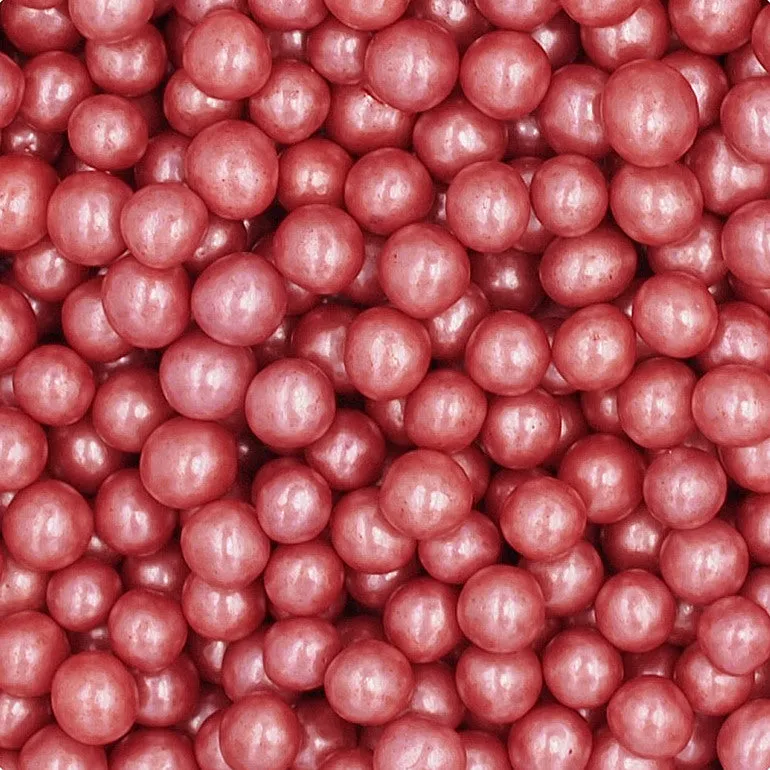 Bulk Pack 8mm Shimmer Pearls - Clean Label Sprinkles Cake Decoration