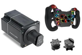 Bundle - Simucube 2 Pro R2 Wheelbase, Quick Release and GOMEZ GSI GXL Pro Prime Steering Wheel (without Clutch) for PC