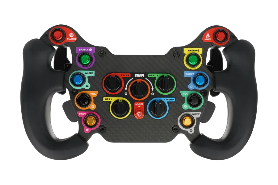 Bundle - Simucube 2 Pro R2 Wheelbase, Quick Release and GOMEZ GSI GXL Pro Prime Steering Wheel (without Clutch) for PC