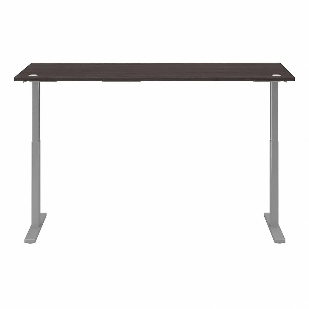 Bush Business Furniture 72W x 30D Height-Adjustable Standing Desk M6S7230SGSK