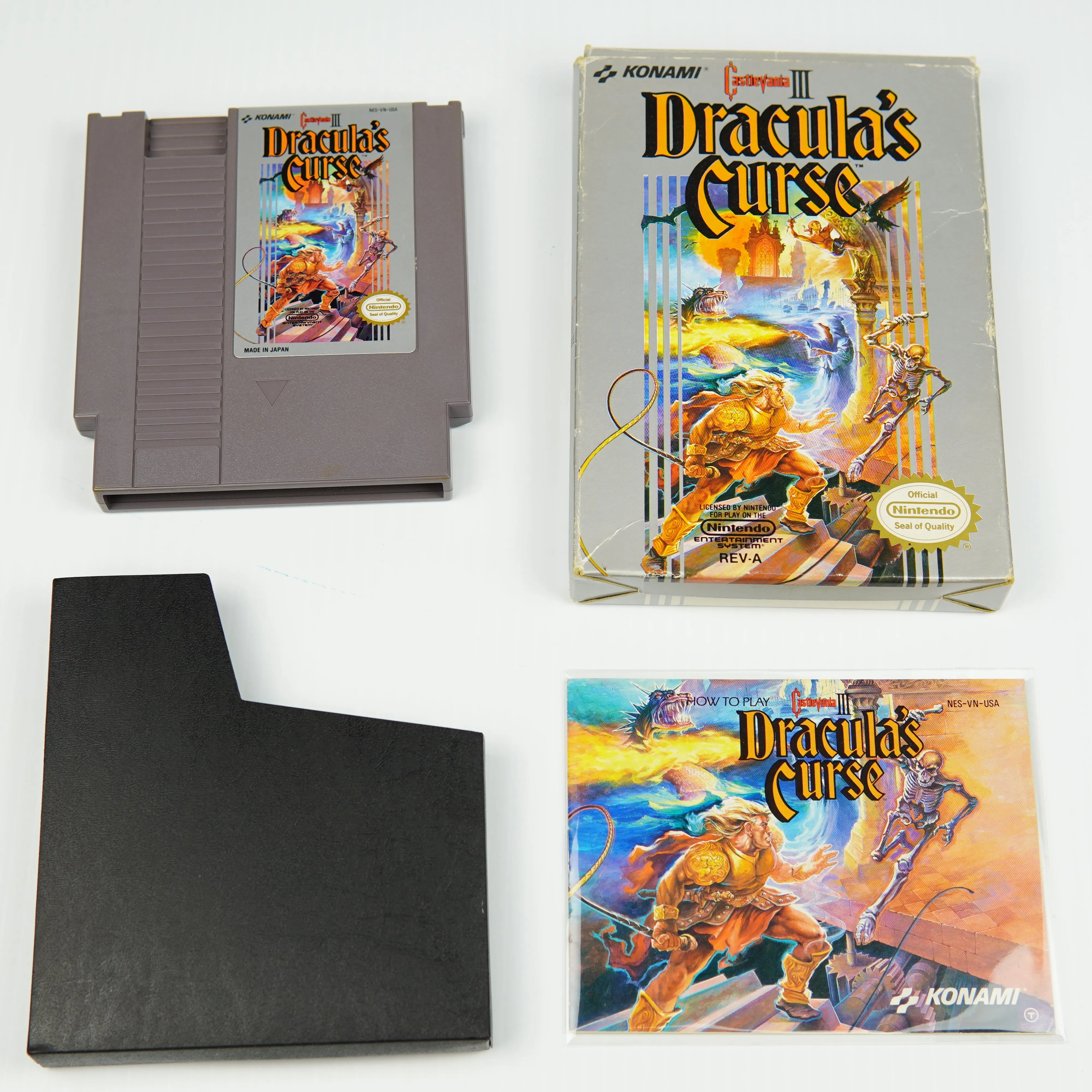 Castlevania III Dracula's Curse - NES (Complete in Box)