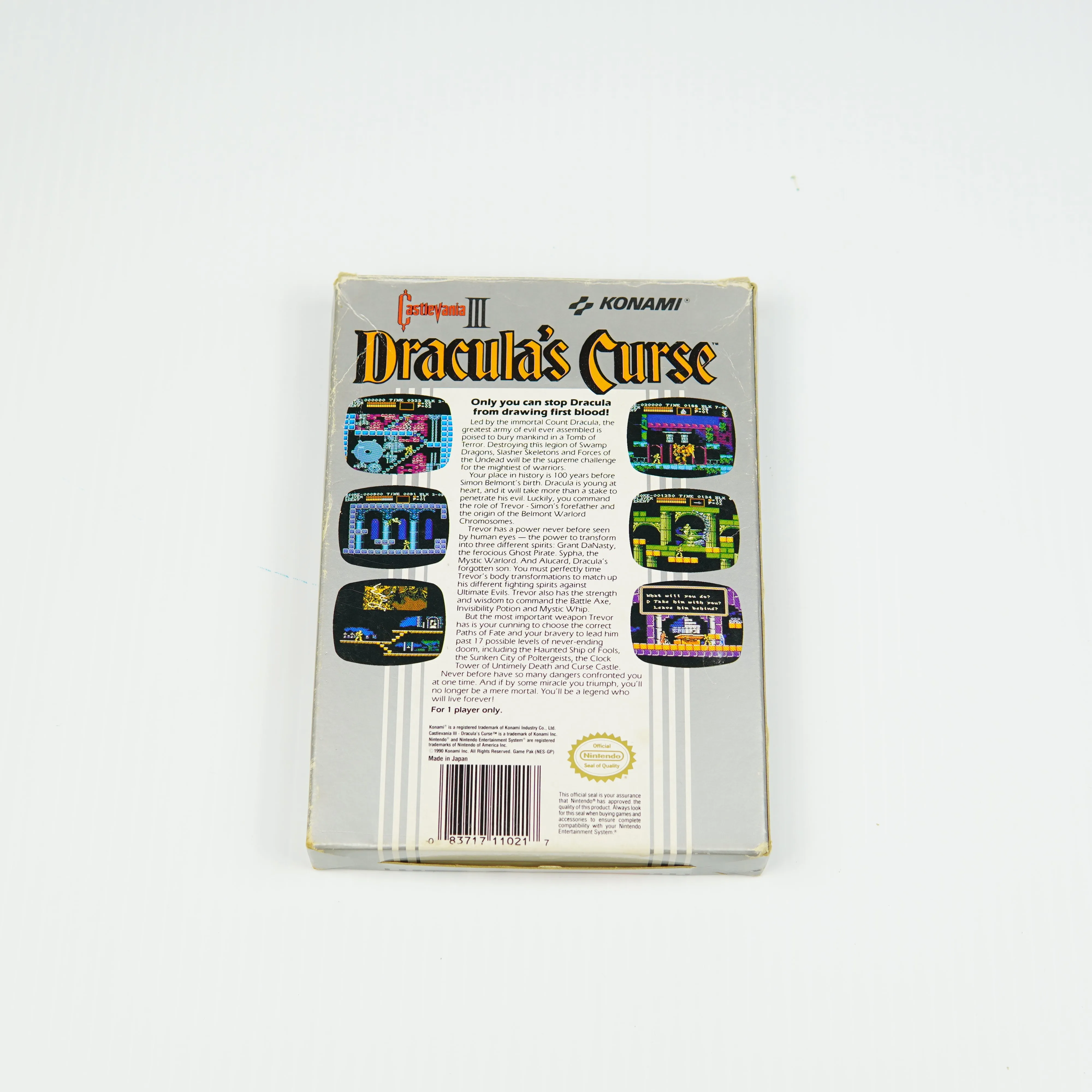 Castlevania III Dracula's Curse - NES (Complete in Box)