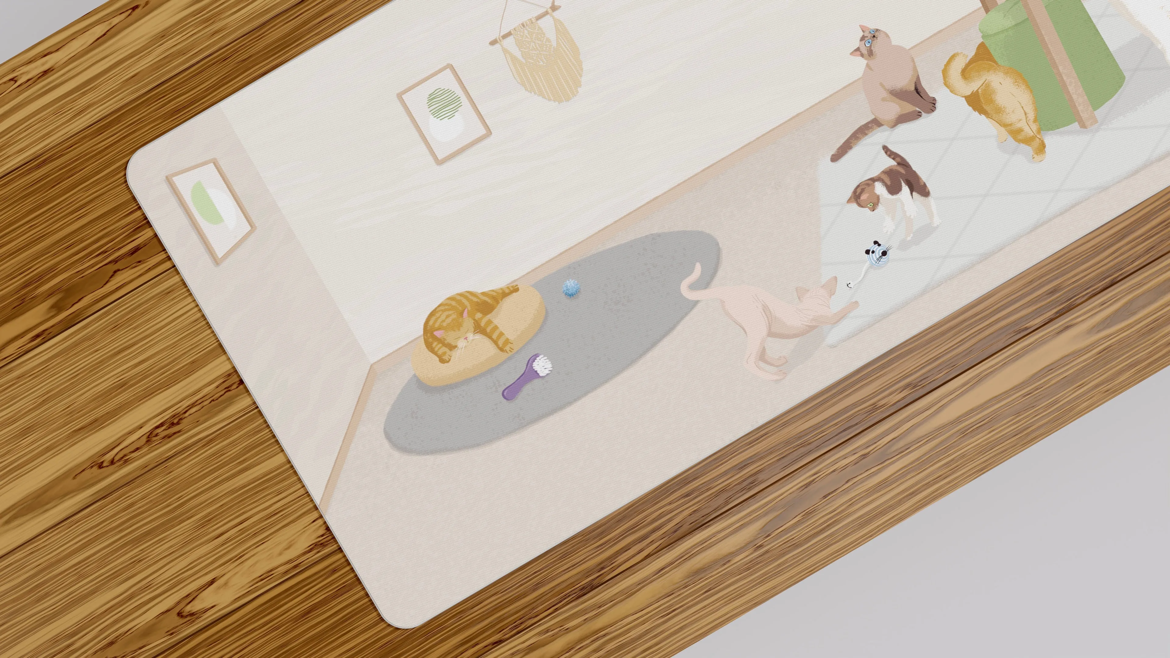 Cats Deskmat