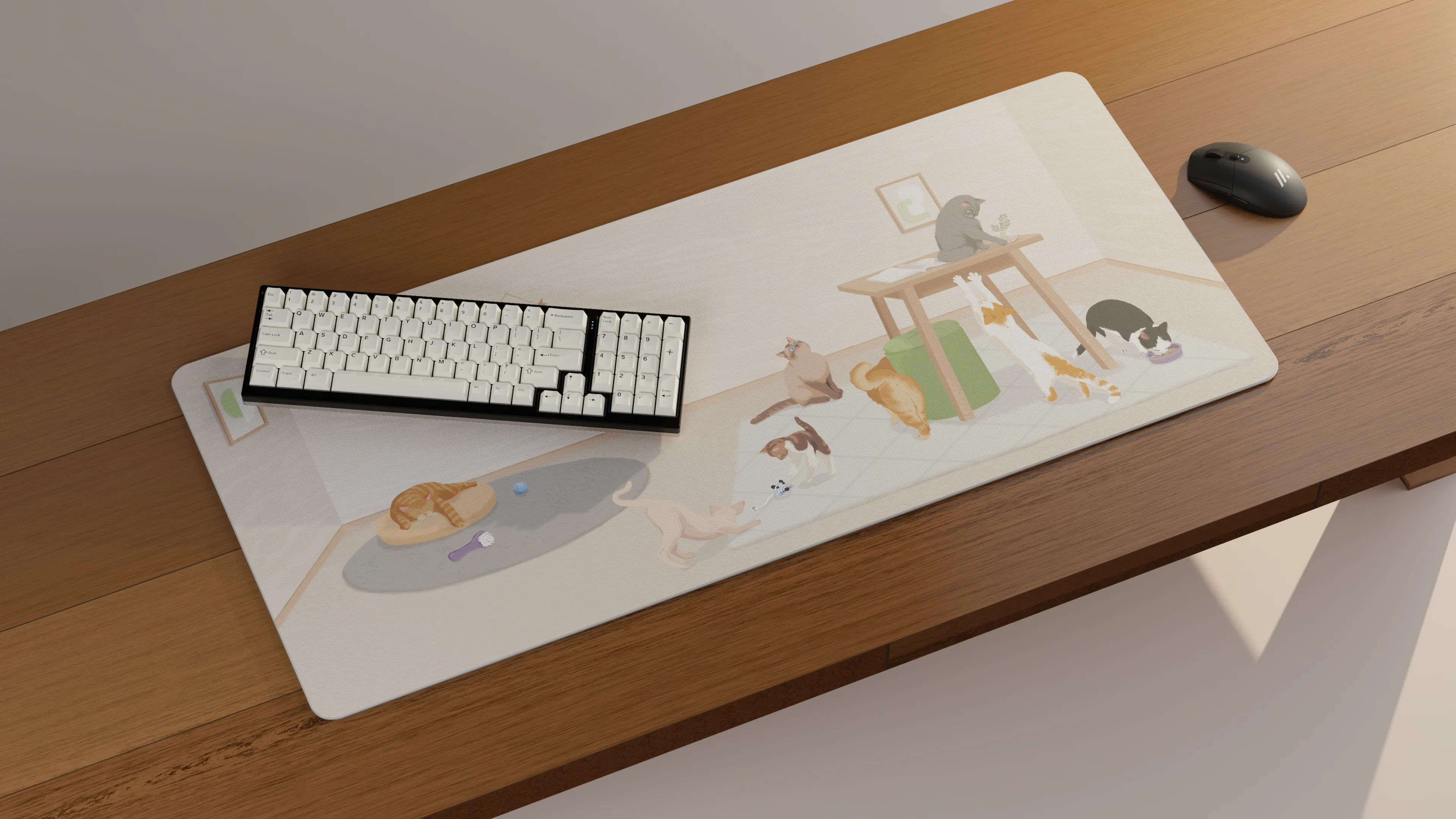 Cats Deskmat
