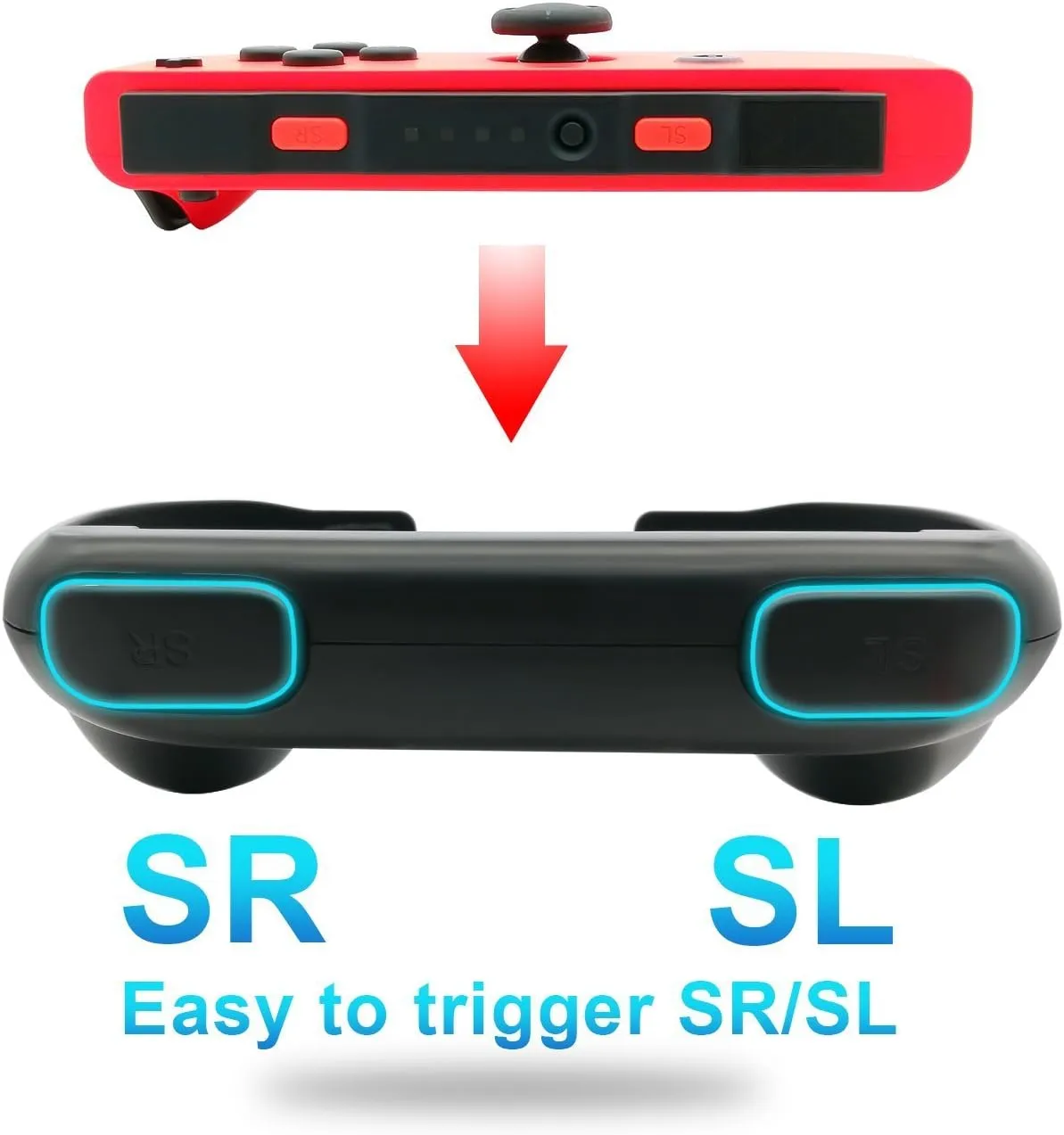 Controller Grips Compatible for Nintendo Switch