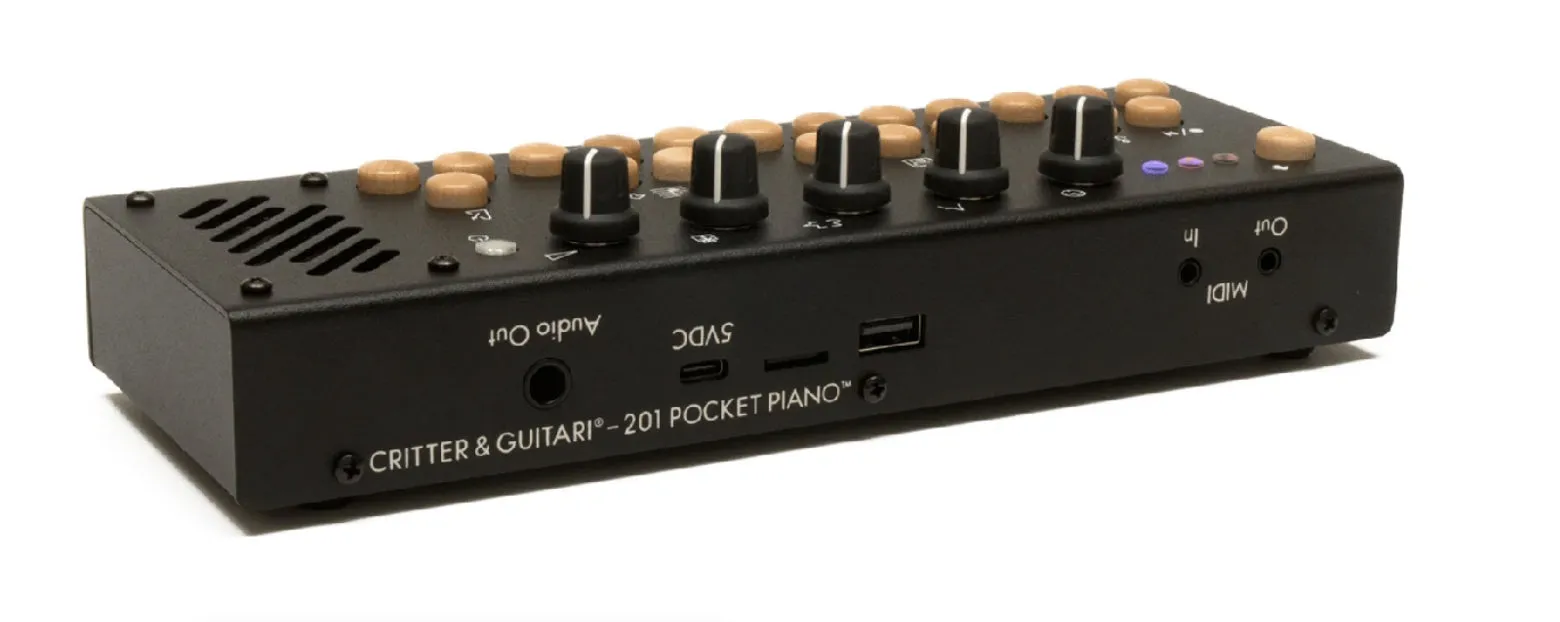 Critter & Guitari 201 Pocket Piano - Black