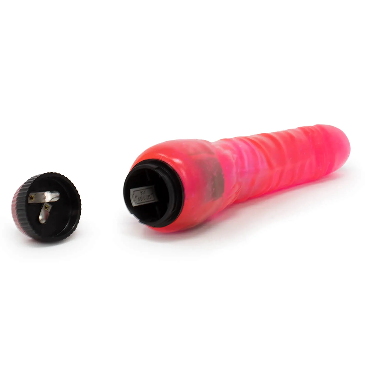 Curved 8.25 Inch Realistic Penis Vibrating Dildo