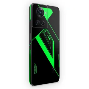 Cyber Rog Green Gaming Mobile Skin
