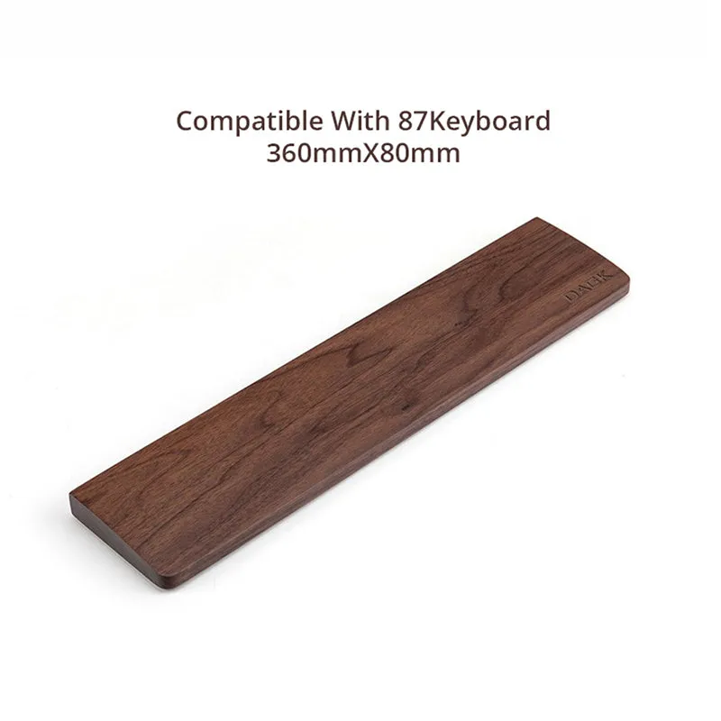 DAGK Walnut Wood Keyboard Wrist Rest