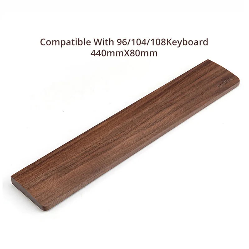 DAGK Walnut Wood Keyboard Wrist Rest