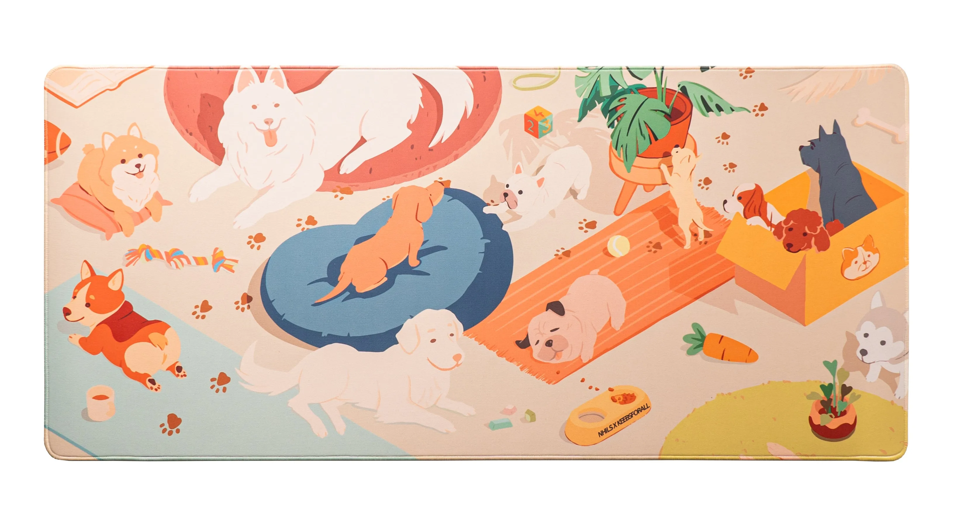 Doggie Wonderland Deskmat