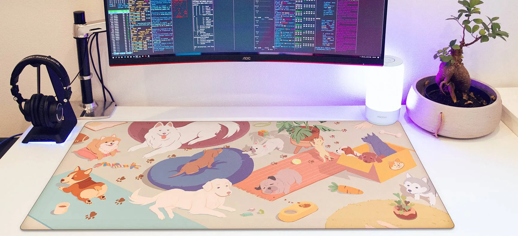 Doggie Wonderland Deskmat