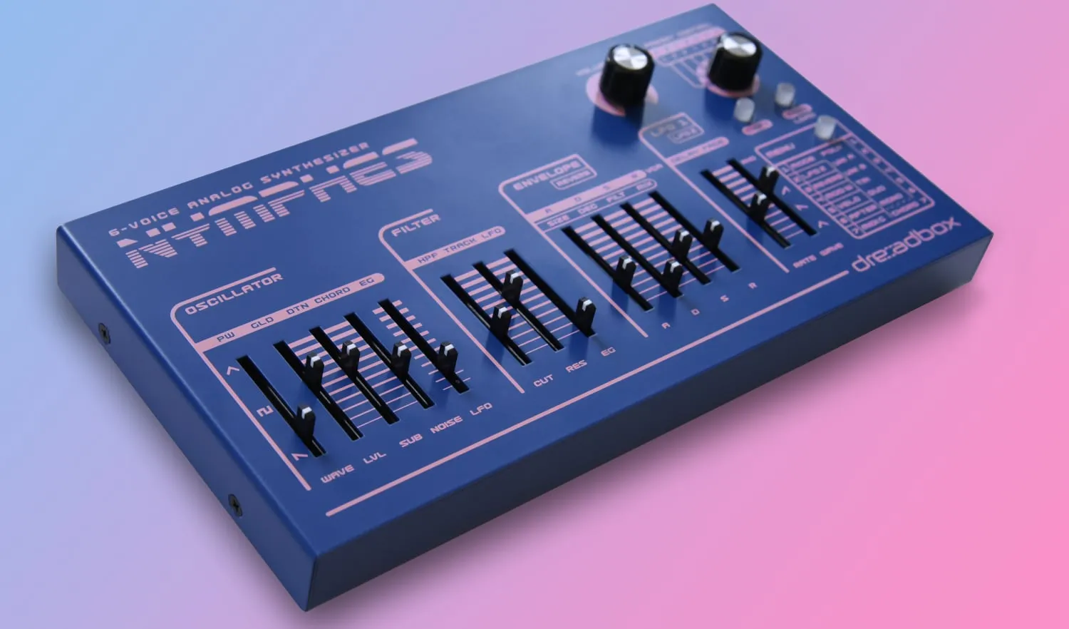 Dreadbox Nymphes Six Voice Analogue Synthesizer