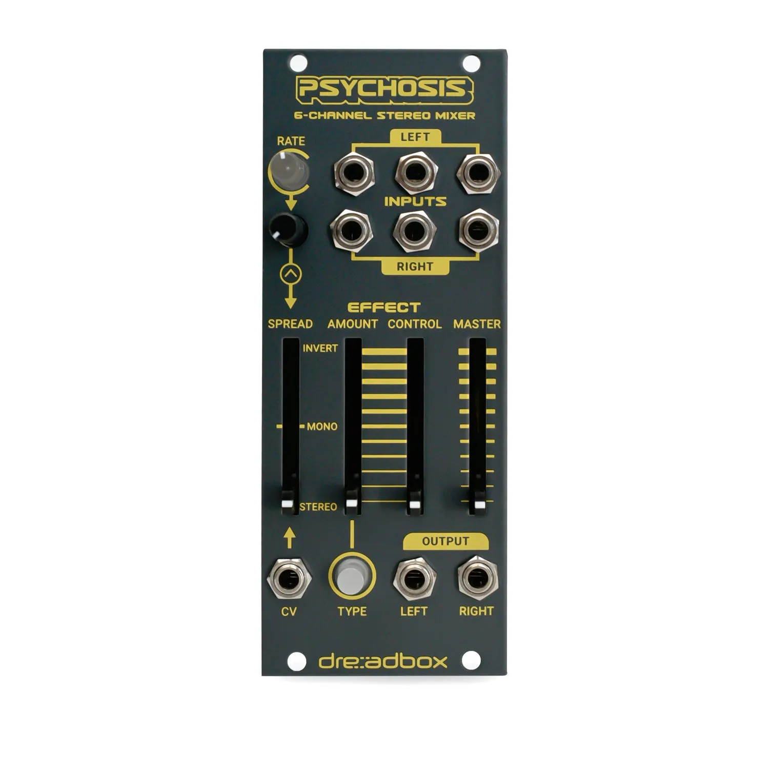 Dreadbox Telepathy Bundle w/ Psychosis Mixer - 70HP Modular 6-Voice Poly-Synth 🧠